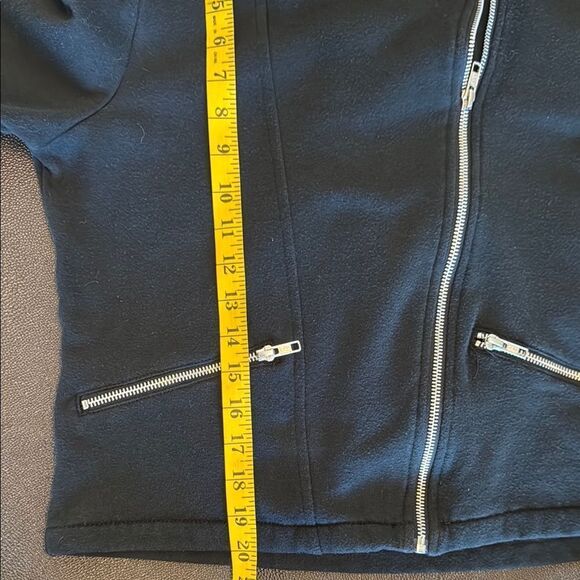 Disney Parks Black Moto Women's Jacket with Mickey Mouse size Medium - Picture 8 of 10